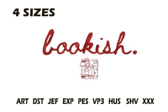 Bookish: A Whimsical Holiday Embroidery Staple