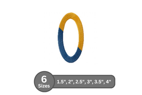 Chalk Split Number -0: A Seasonal Embroidery Font That Feels Like Holiday Magic