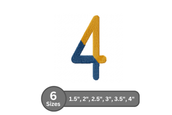 Chalk Split Number -4: A Warm, Handmade Touch for Personalized Gifts