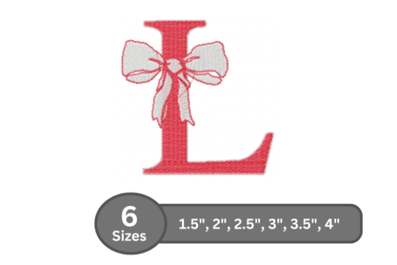 Cherry Knot Alphabet – L